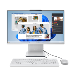 Lenovo All-In-One AIO-27ARR9 FullHD100Hz Ryzen7-8845HS 16GB SSD1TB W11 CloudGrey 99%sRGB